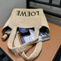 Medium Loewe Font Tote In Raffia A685B61X05 2123 - thumb-3