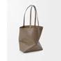 Loewe Medium Puzzle Fold tote in soft grained calfskin Brown A779G50X89 3170 - thumb-2