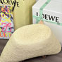 Loewe Medium Anagram Basket Bag In Iraca Palm And Calfskin AABKT43X09 2435 - thumb-3