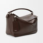 Loewe Large Featherlight Puzzle bag in nappa lambskin Brown B510PNLX02 0018 - thumb-2