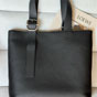 Loewe Loop Zipped Tote In Supple Grained Calfskin BB22LTTX01 1100 - thumb-2