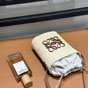 Loewe Square Pocket In Iraca Palm And Calfskin C630G35X05 2435 - thumb-3