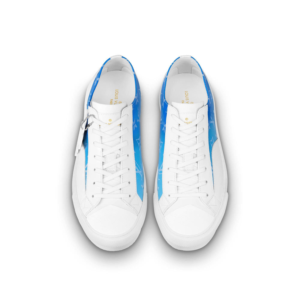 Louis Vuitton Tattoo Sneaker in Blue 1A8AHI - Photo-2