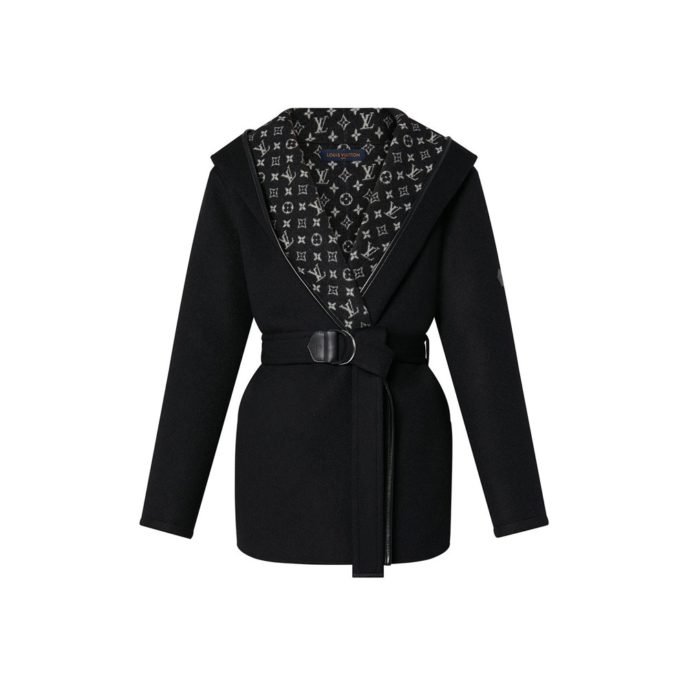 Louis Vuitton Black Peacoat 1A99KB