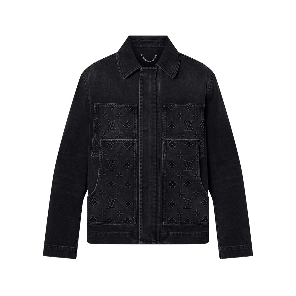 Louis Vuitton Workwear Denim Jacket 1AFVA6