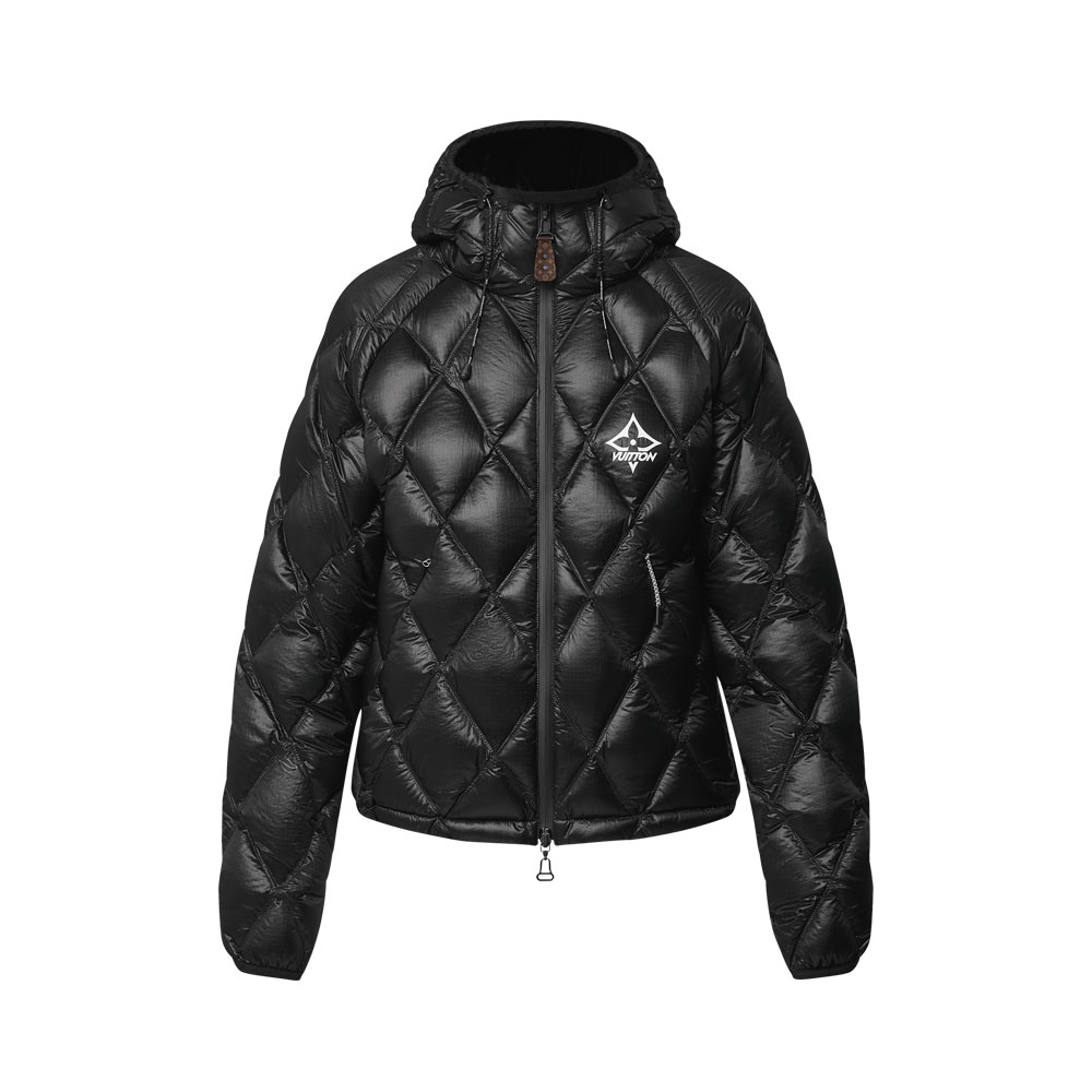 Louis Vuitton Diamond Ripstop Puffer Jacket 1AGAQC