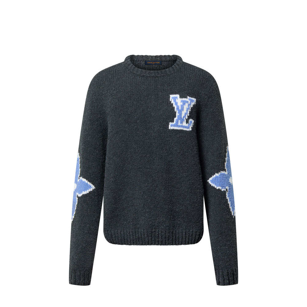 Louis Vuitton Chunky Wool Blend Pullover 1AGJH4