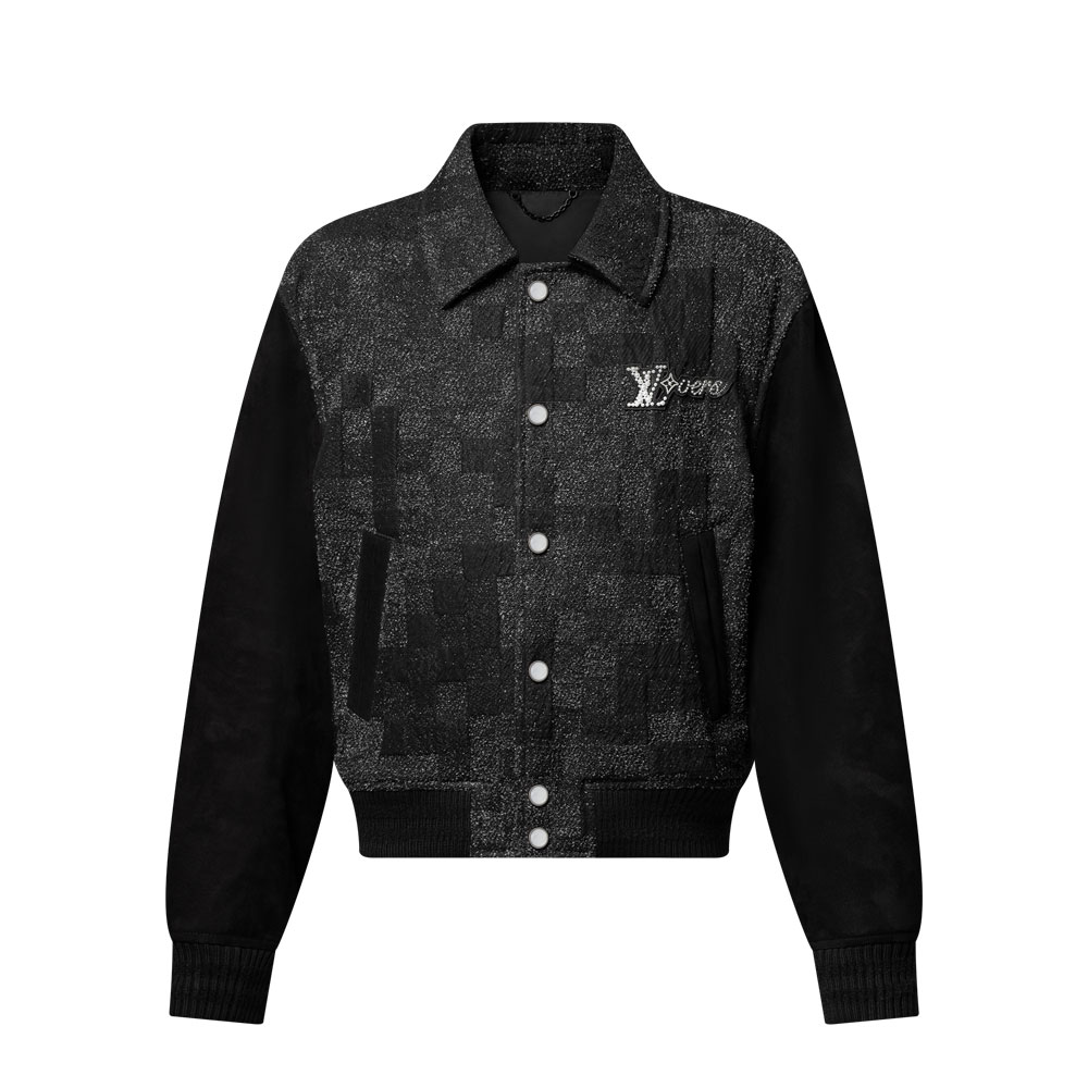 Louis Vuitton Mix Leather Varsity Blouson 1AHBV6