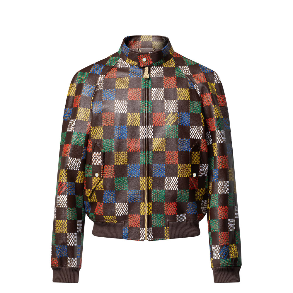 Louis Vuitton Damier Leather Blouson 1AHBZL