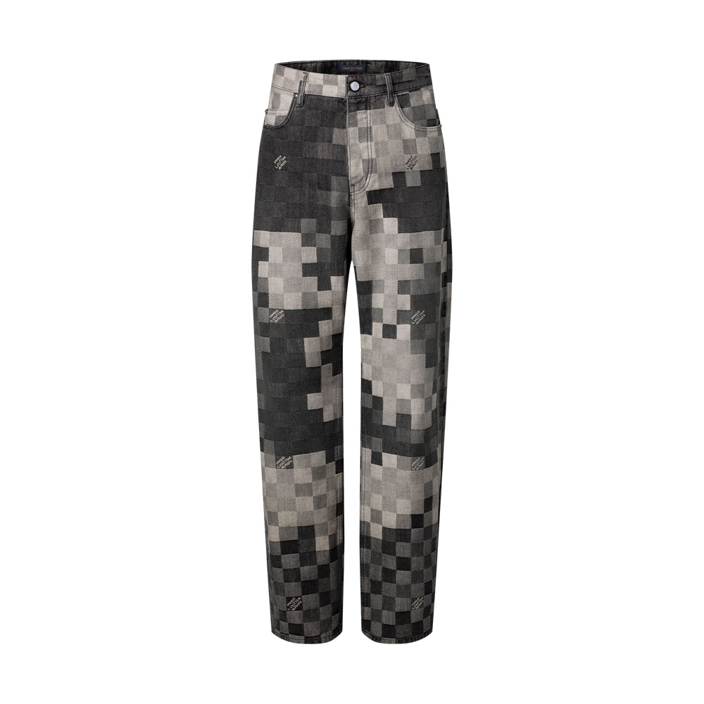 Louis Vuitton Damoflage Skate Denim 1AHEBQ