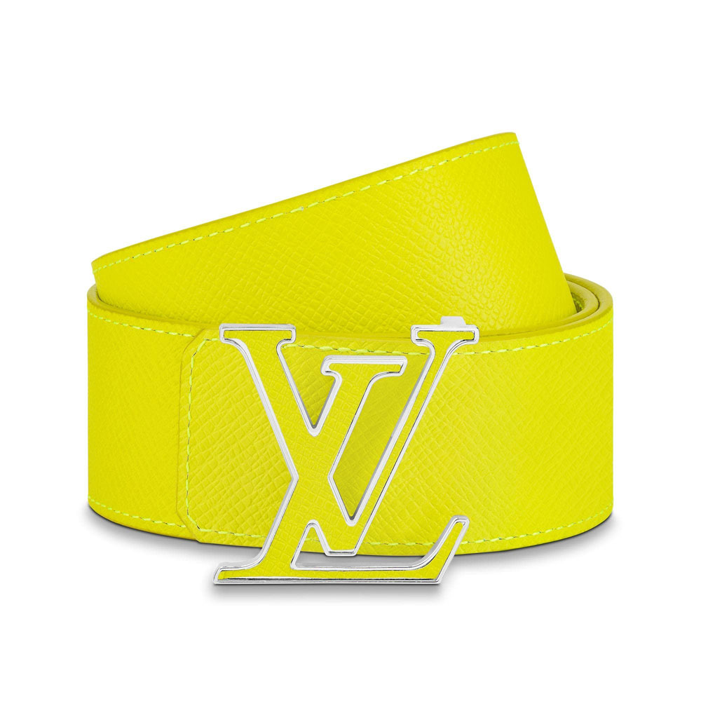 Louis Vuitton Initiales 40MM Reversible Belt Taiga Leather M0160S - Photo-3