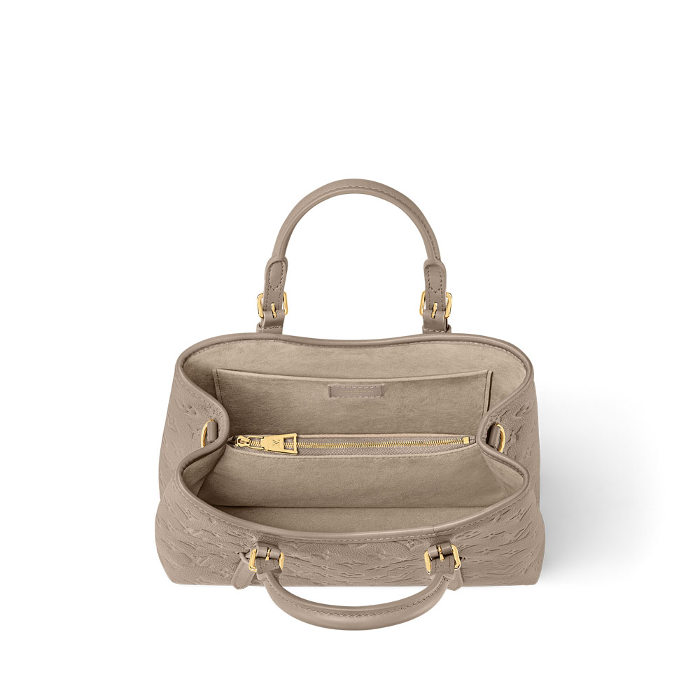 Louis Vuitton Babylone PM Tote Bag Empreinte Leather in Grey M11463 - Photo-4