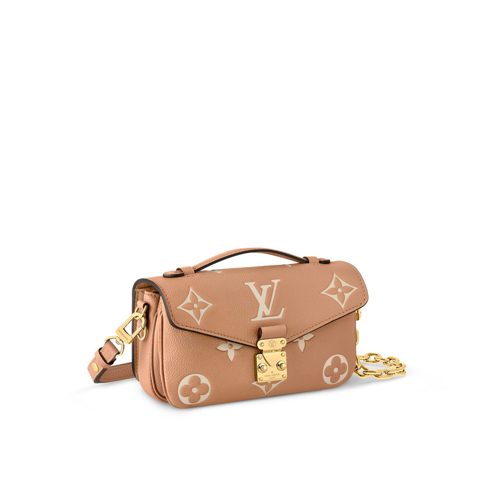 Louis Vuitton Pochette Metis East West Bag Monogram Empreinte in Beige M12735 - Photo-2