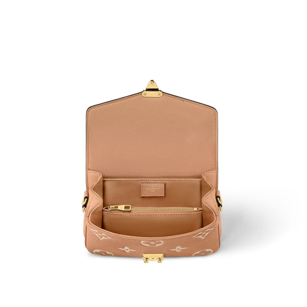Louis Vuitton Pochette Metis East West Bag Monogram Empreinte in Beige M12735 - Photo-4