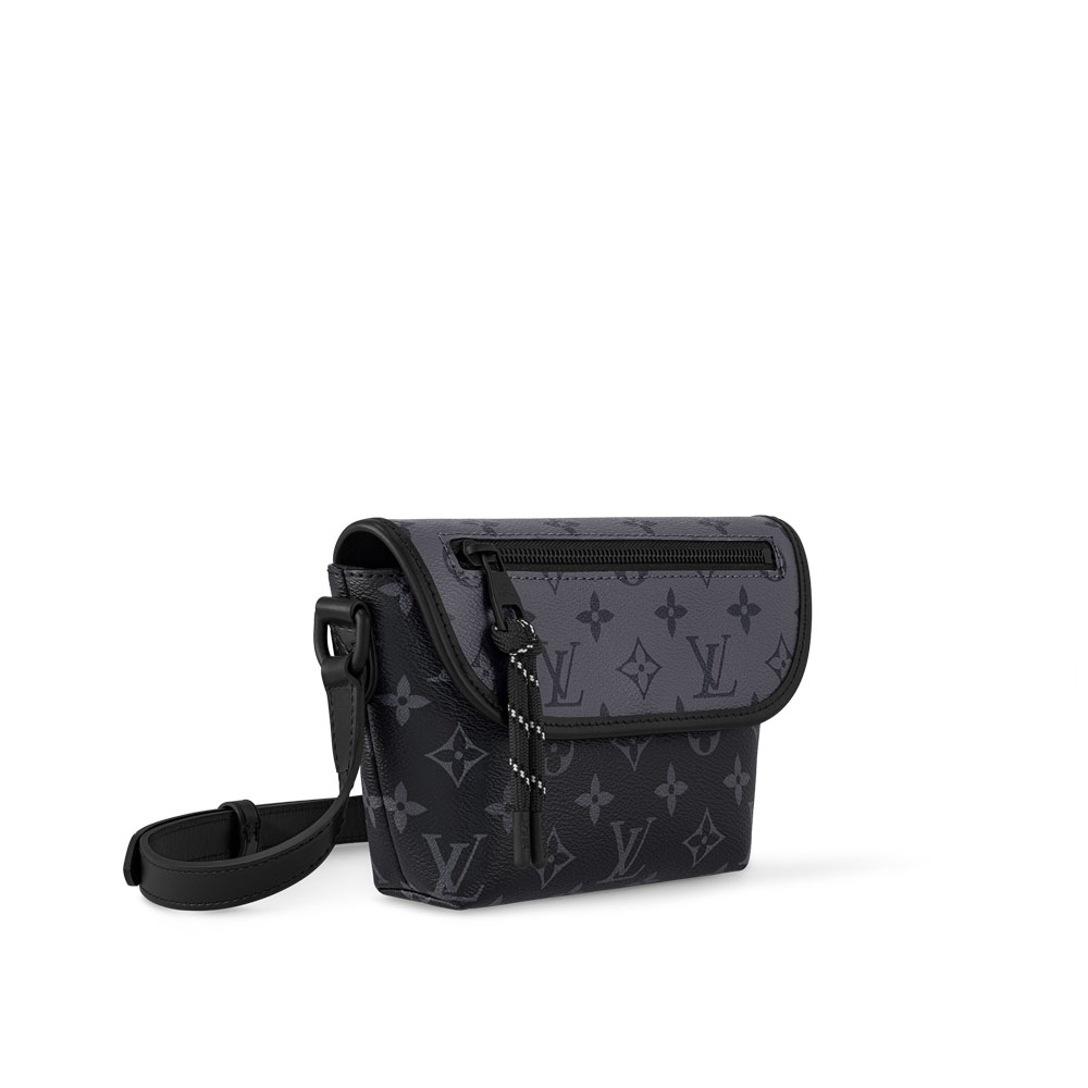 Louis Vuitton Pulse Wearable Wallet Monogram Eclipse Canvas in Brown M12806 - Photo-2