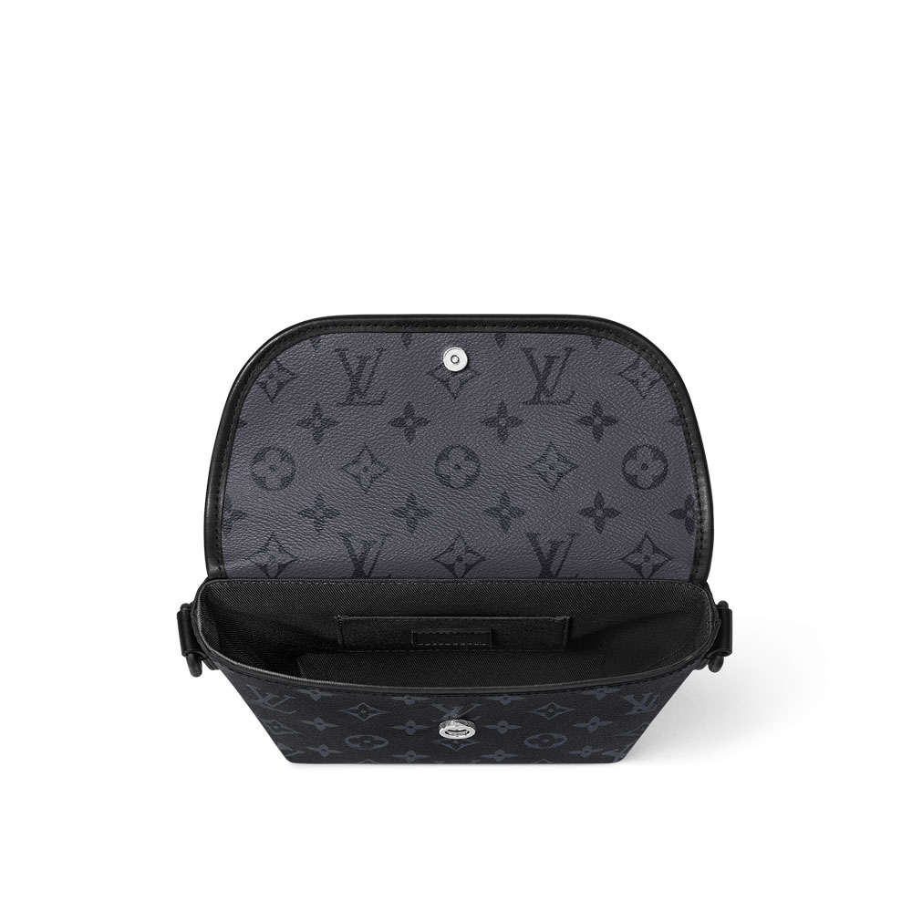 Louis Vuitton Pulse Wearable Wallet Monogram Eclipse Canvas in Brown M12806 - Photo-4