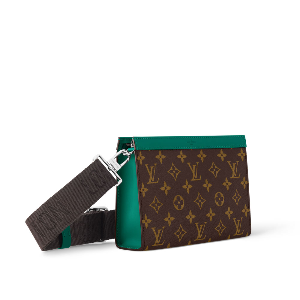 Louis Vuitton Gaston Wearable Wallet Macassar Canvas in Green M12814 - Photo-2