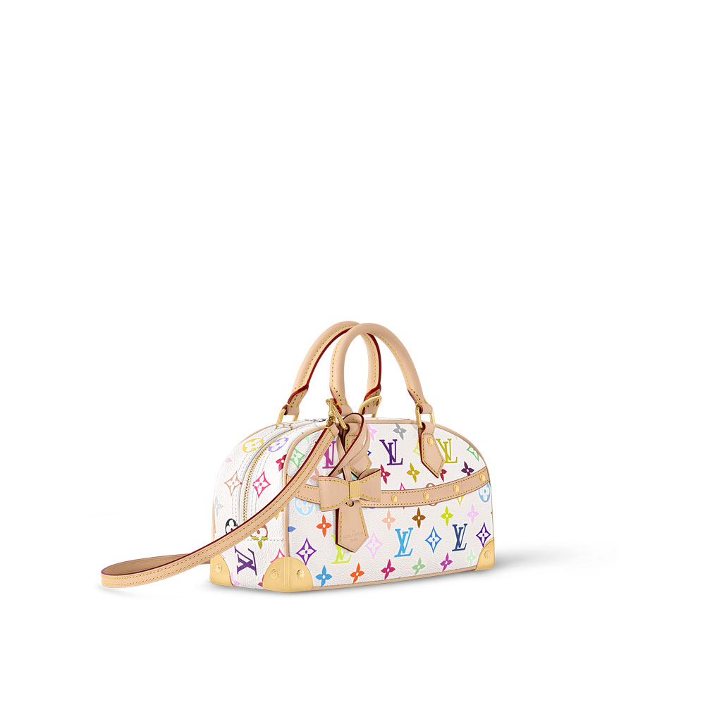 Louis Vuitton Takashi Murakami East West Bag Monogram Canvas in White M13084 - Photo-2