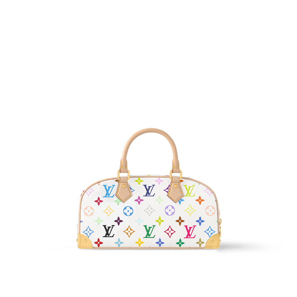 Louis Vuitton Takashi Murakami East West Bag Monogram Canvas in White M13084 - Photo-3
