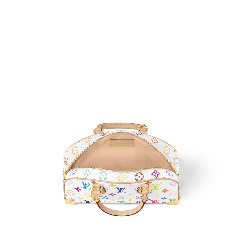 Louis Vuitton Takashi Murakami East West Bag Monogram Canvas in White M13084 - Photo-4