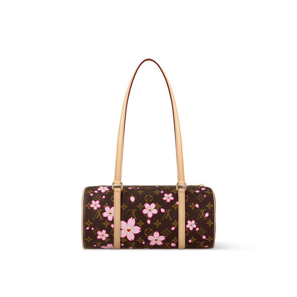 Louis Vuitton Takashi Murakami Papillon Bag Monogram Canvas in Brown M13097 - Photo-3