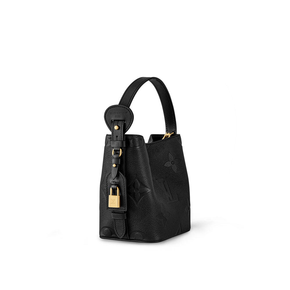 Louis Vuitton All In BB Bag Monogram Empreinte Leather in Black M13480 - Photo-4