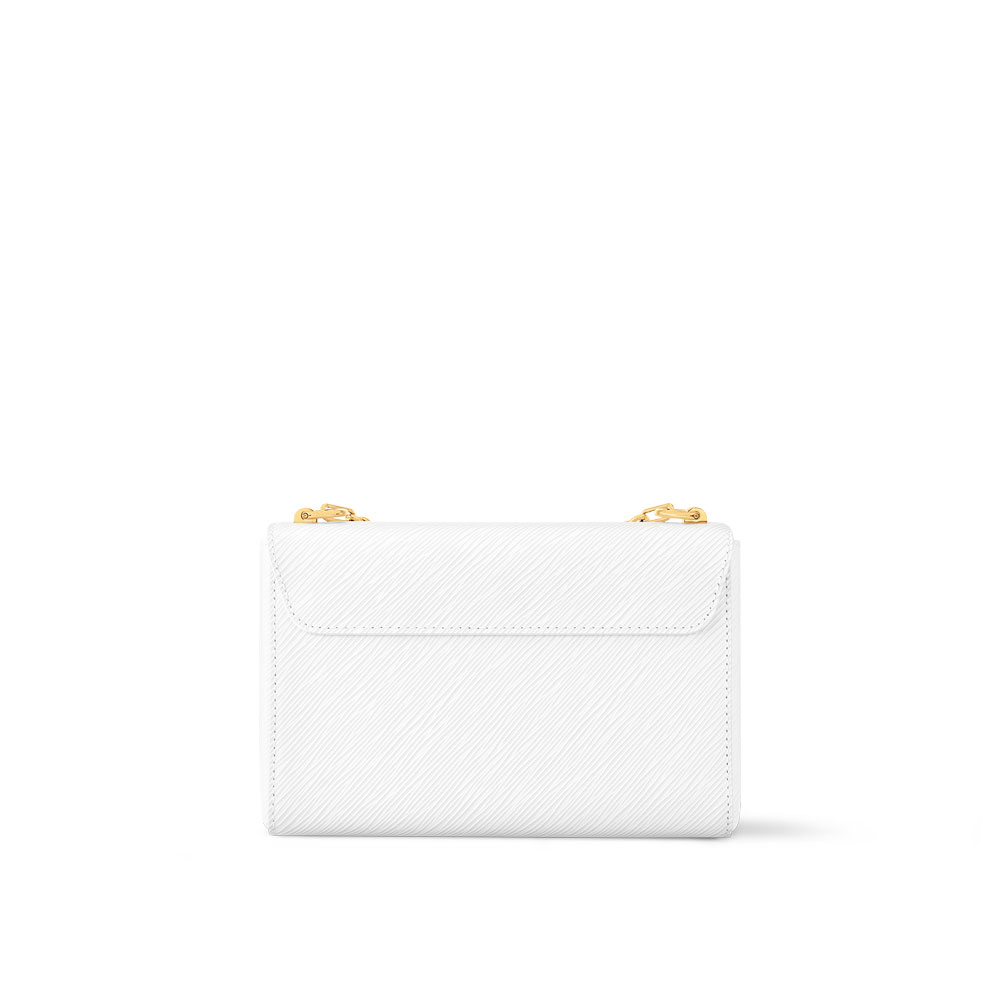 Louis Vuitton Takashi Murakami Twist MM Slim Bag Epi in White M13678 - Photo-3