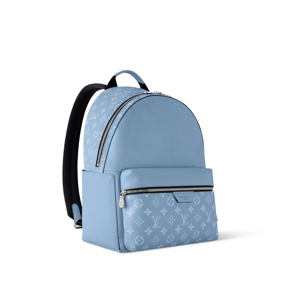 Louis Vuitton Taigarama Discovery PM Backpack in Blue M14072 - Photo-2