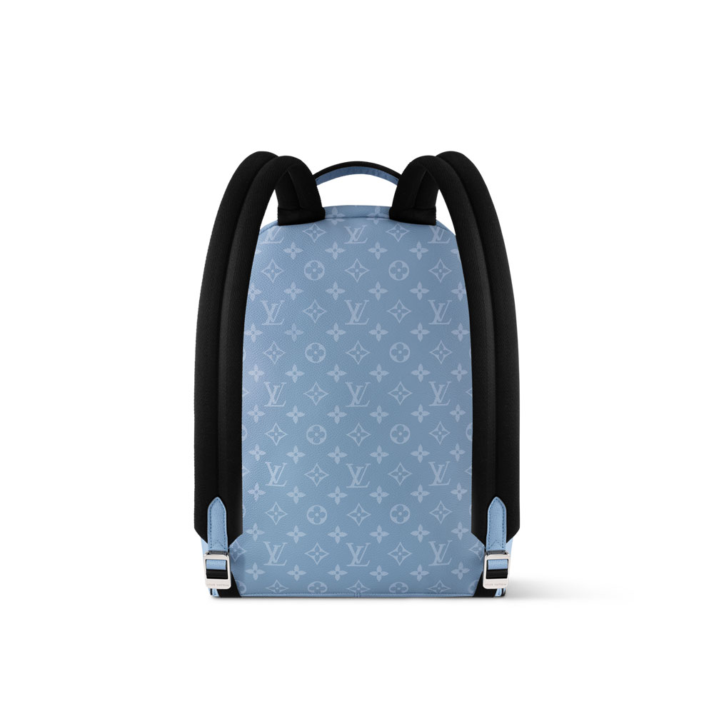 Louis Vuitton Taigarama Discovery PM Backpack in Blue M14072 - Photo-3