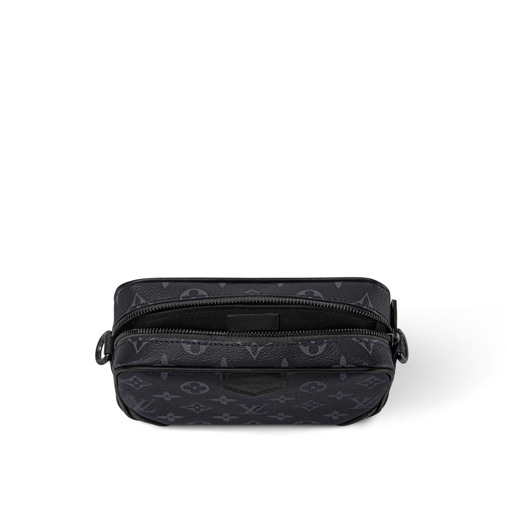 Louis Vuitton Trocadero Wearable Wallet Monogram Eclipse Canvas in Grey M14253 - Photo-4