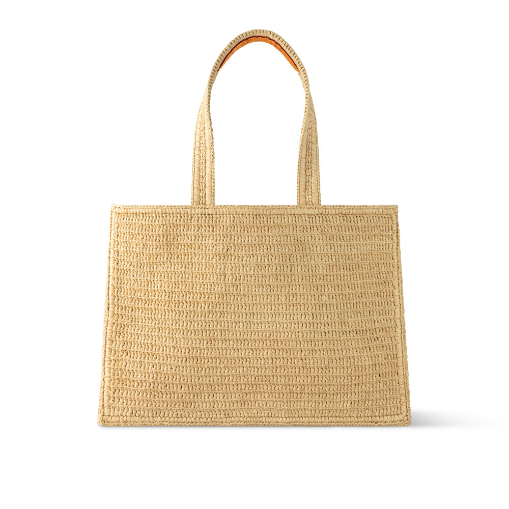 Louis Vuitton Summer Shopper Tote MM Canvas in Natural M14458 - Photo-3