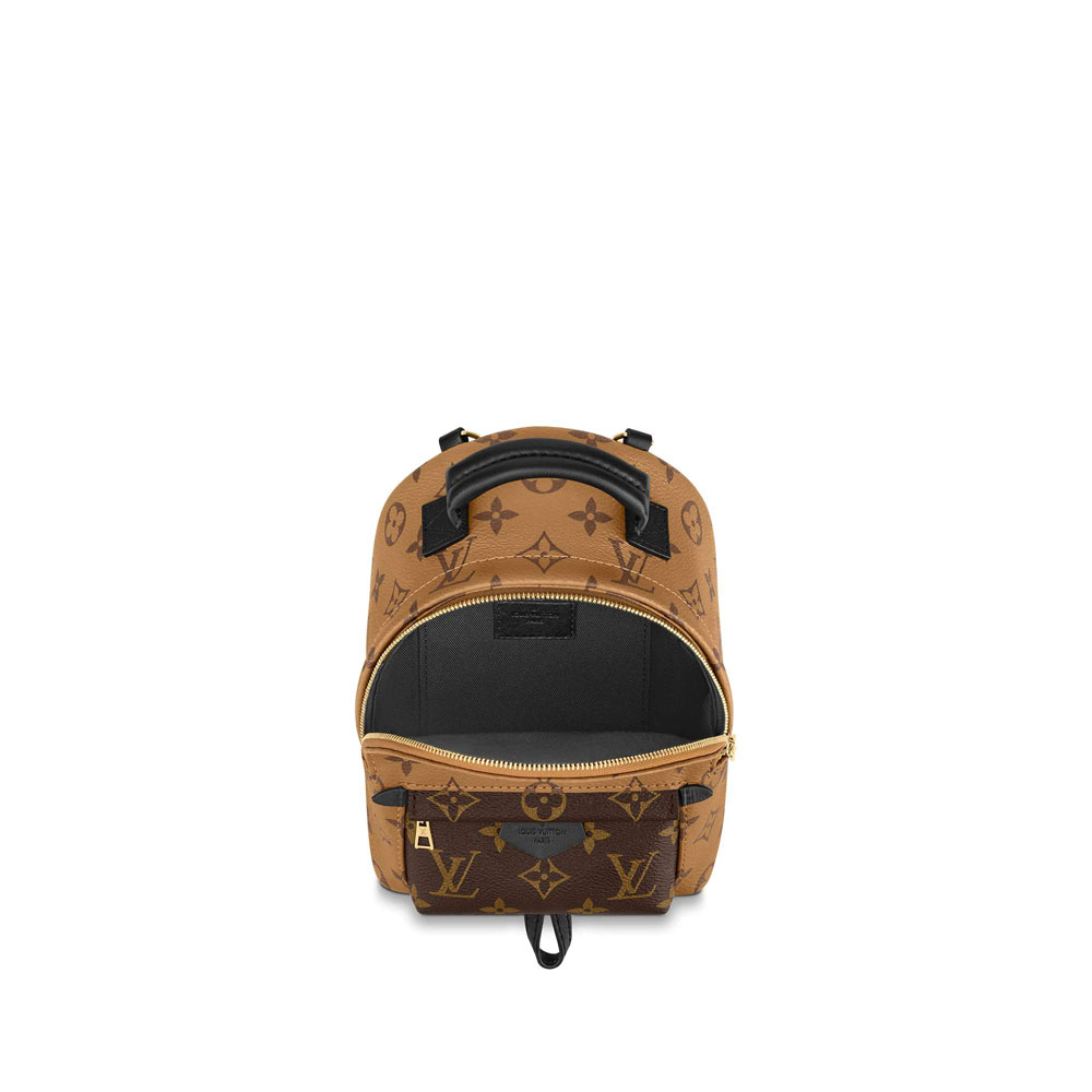 Louis Vuitton Palm Springs Mini Monogram Reverse Canvas in Brown M44872 - Photo-3