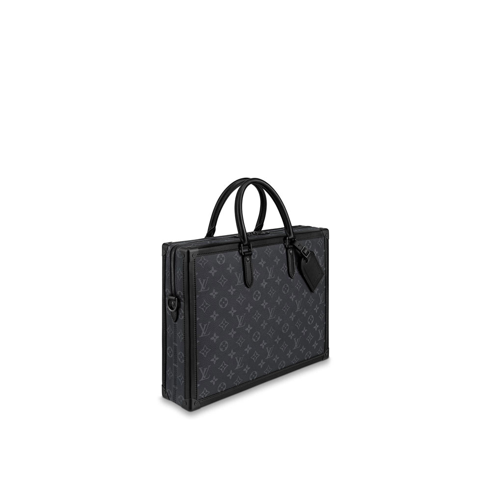 Louis Vuitton Soft Trunk Briefcase Monogram Eclipse Canvas M44952 - Photo-2
