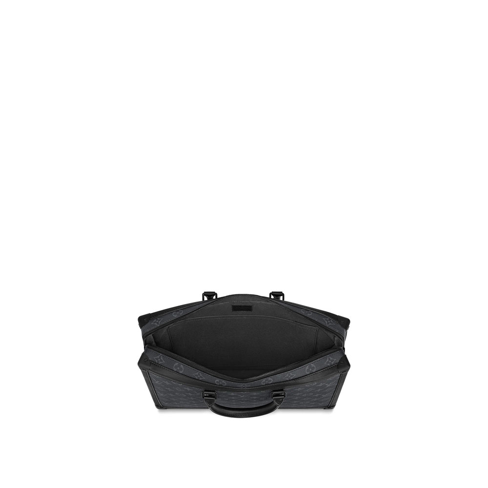 Louis Vuitton Soft Trunk Briefcase Monogram Eclipse Canvas M44952 - Photo-3