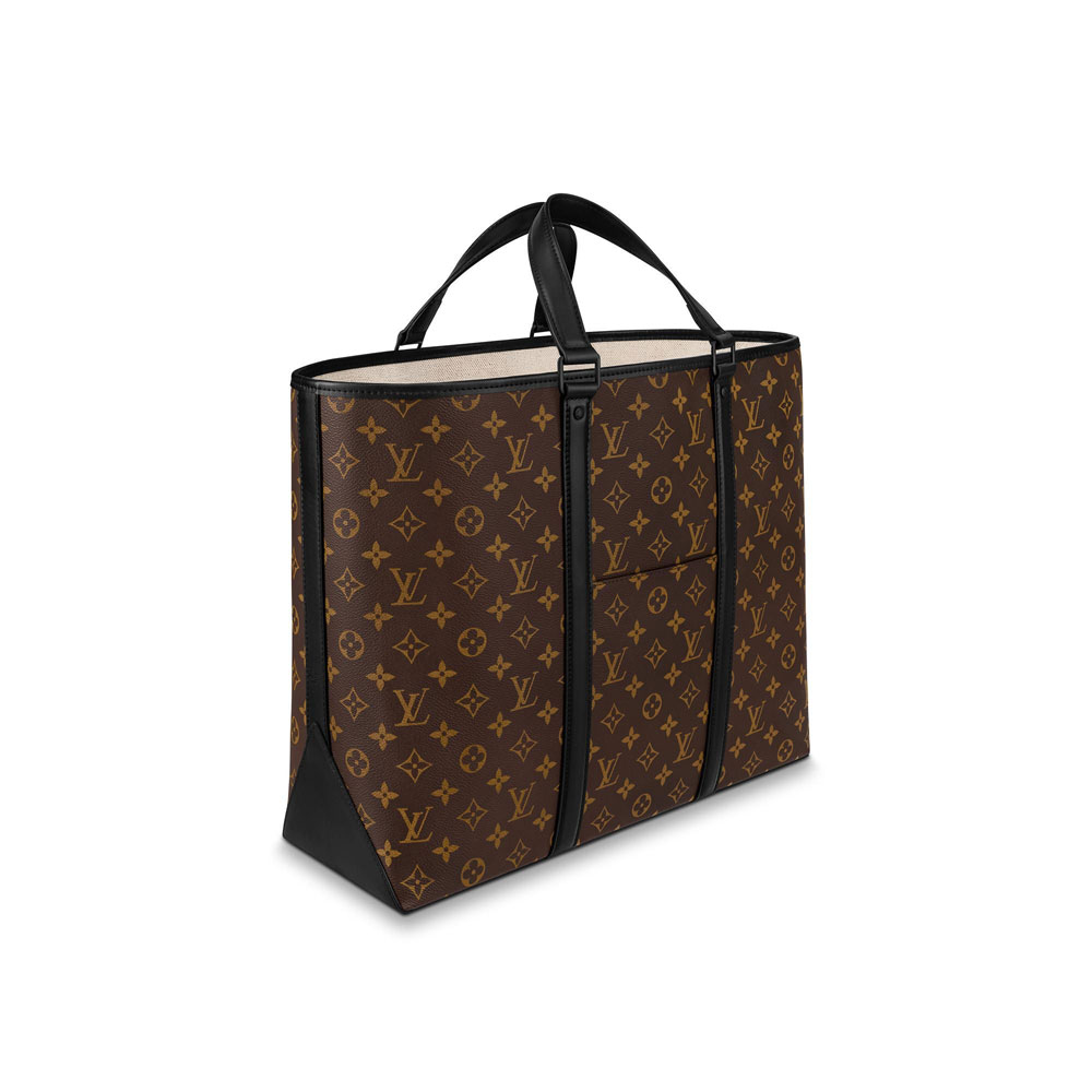 Louis Vuitton Weekend Tote GM Monogram Macassar Canvas M45733 - Photo-2