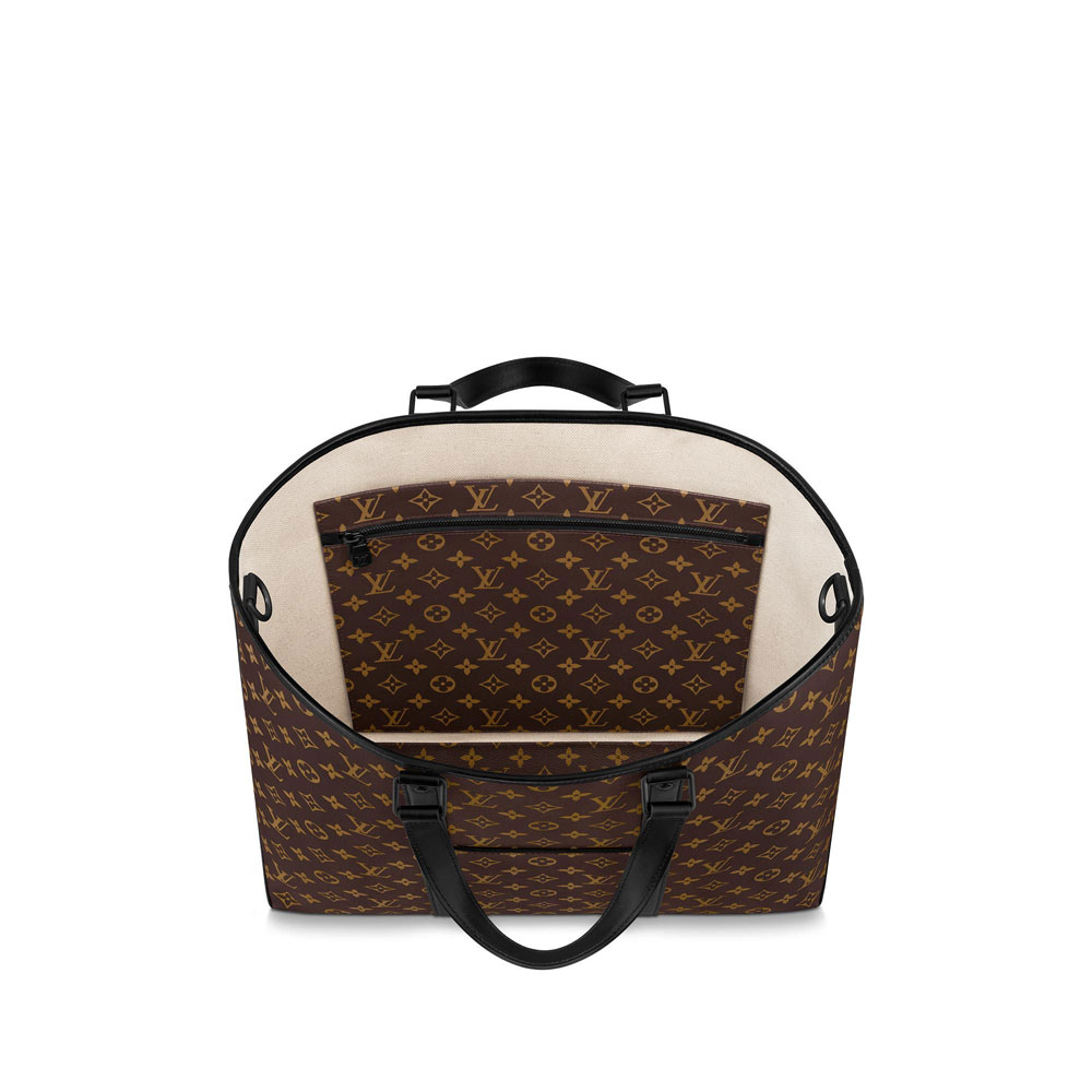 Louis Vuitton Weekend Tote GM Monogram Macassar Canvas M45733 - Photo-3