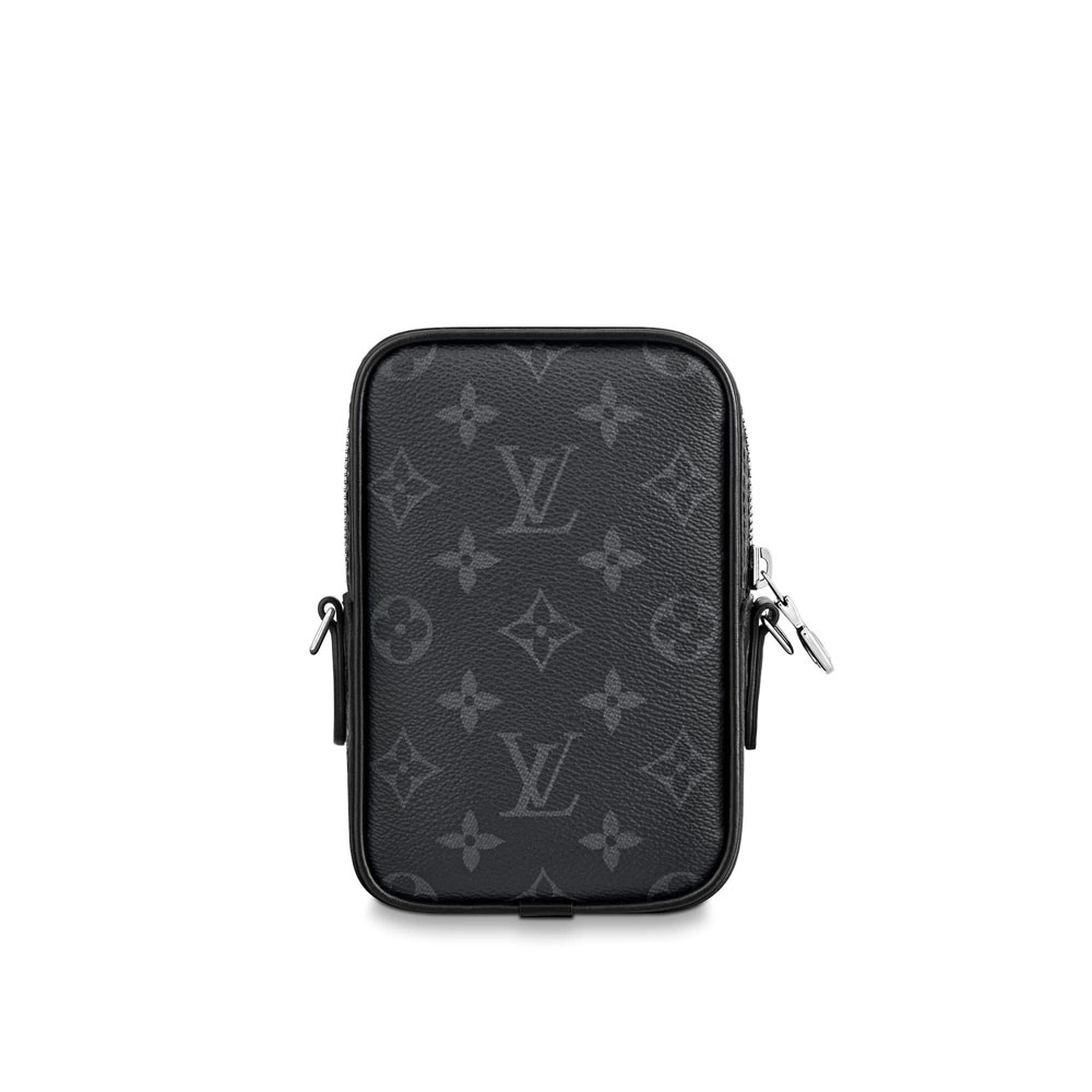 Louis Vuitton Danube PPM Monogram Eclipse Canvas in Blue M45928 - Photo-3