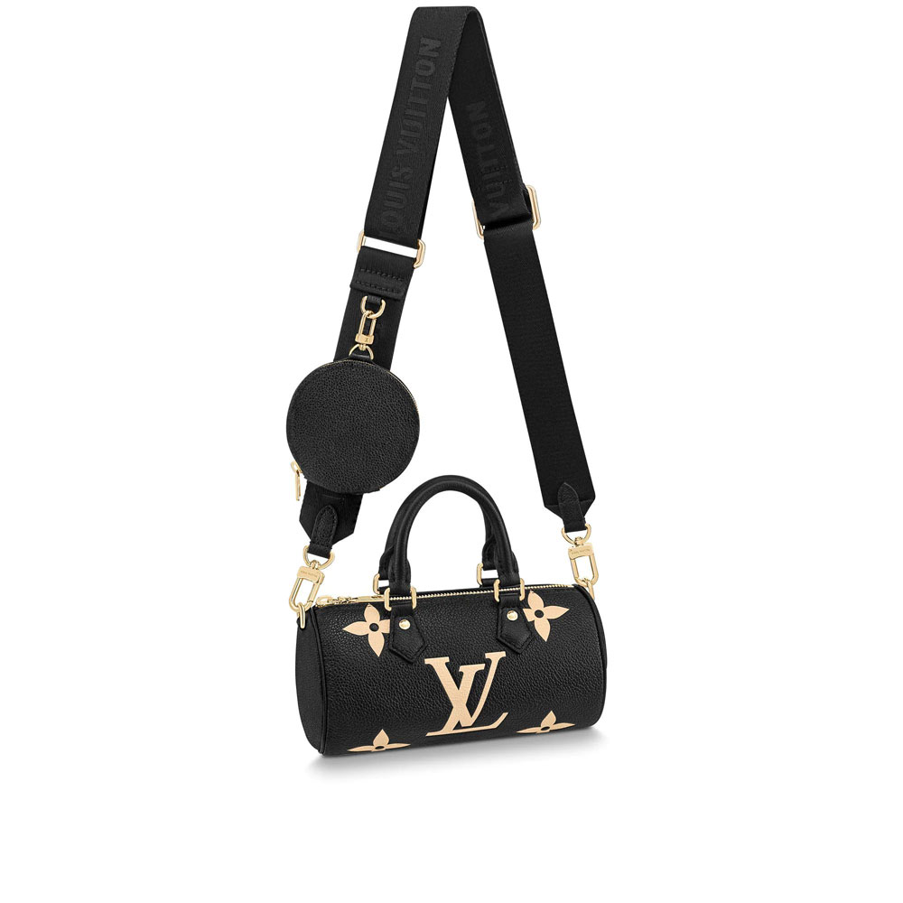 Louis Vuitton Papillon BB Bicolor Monogram Empreinte Leather M45980