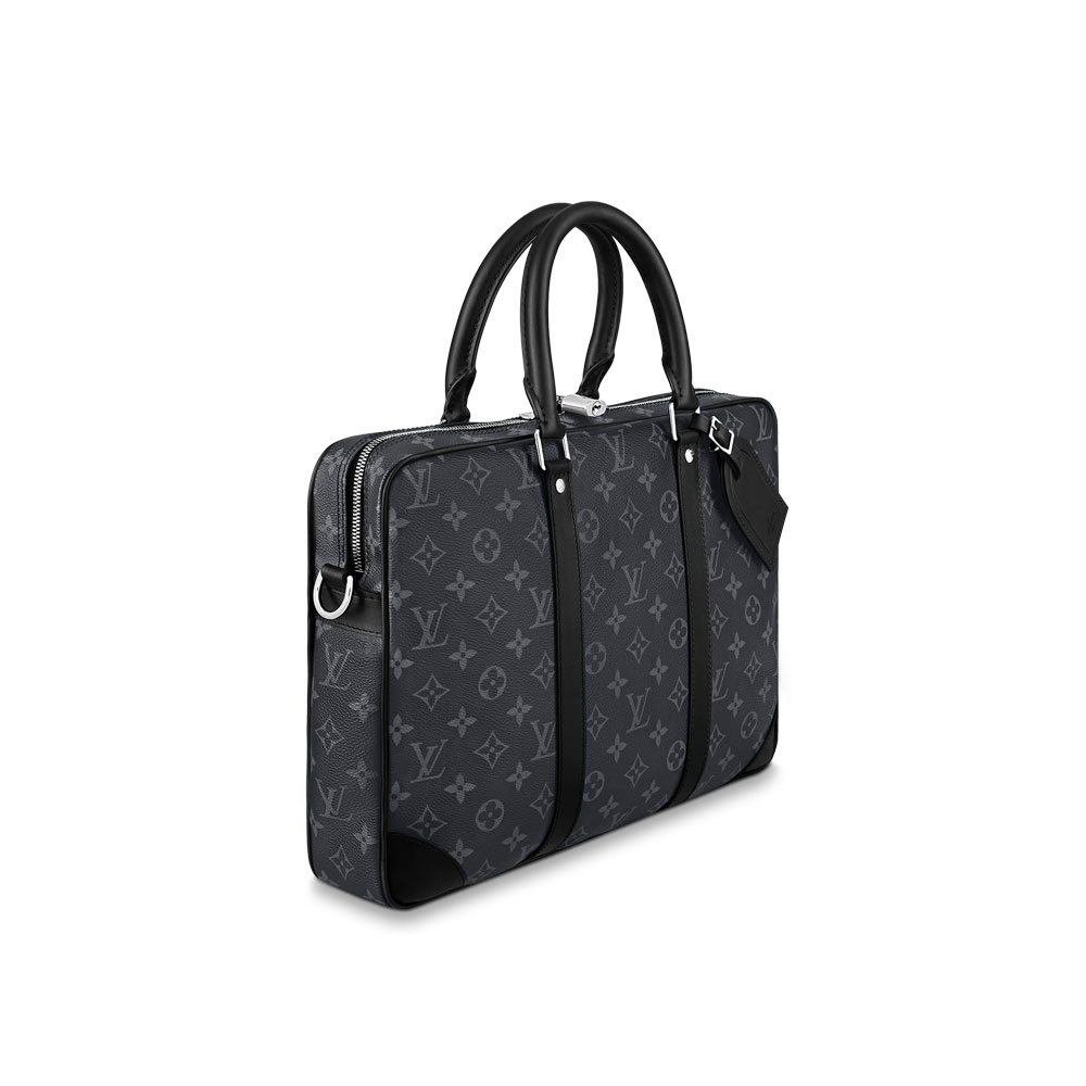 Louis Vuitton Porte-Documents Voyage PM Monogram Eclipse Canvas M46457 - Photo-2