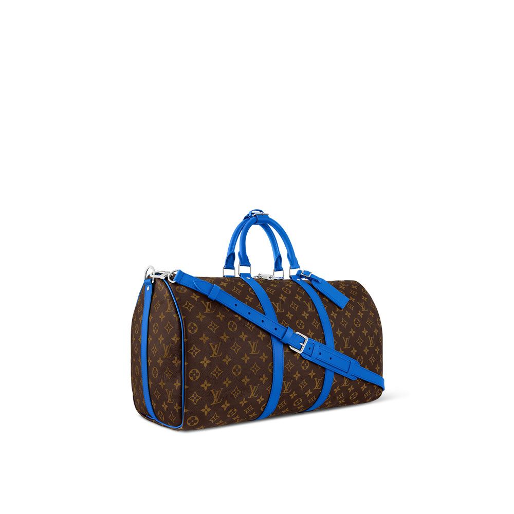 Louis Vuitton Keepall Bandouliere 50 Monogram Macassar Canvas M46772 - Photo-2