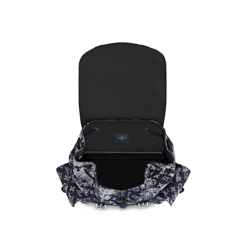 Louis Vuitton Christopher Backpack Monogram Other in Blue M57280 - Photo-3