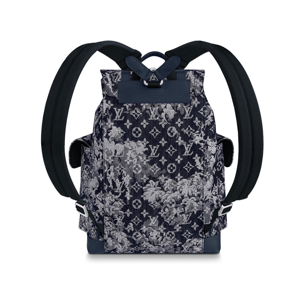 Louis Vuitton Christopher Backpack Monogram Other in Blue M57280 - Photo-4