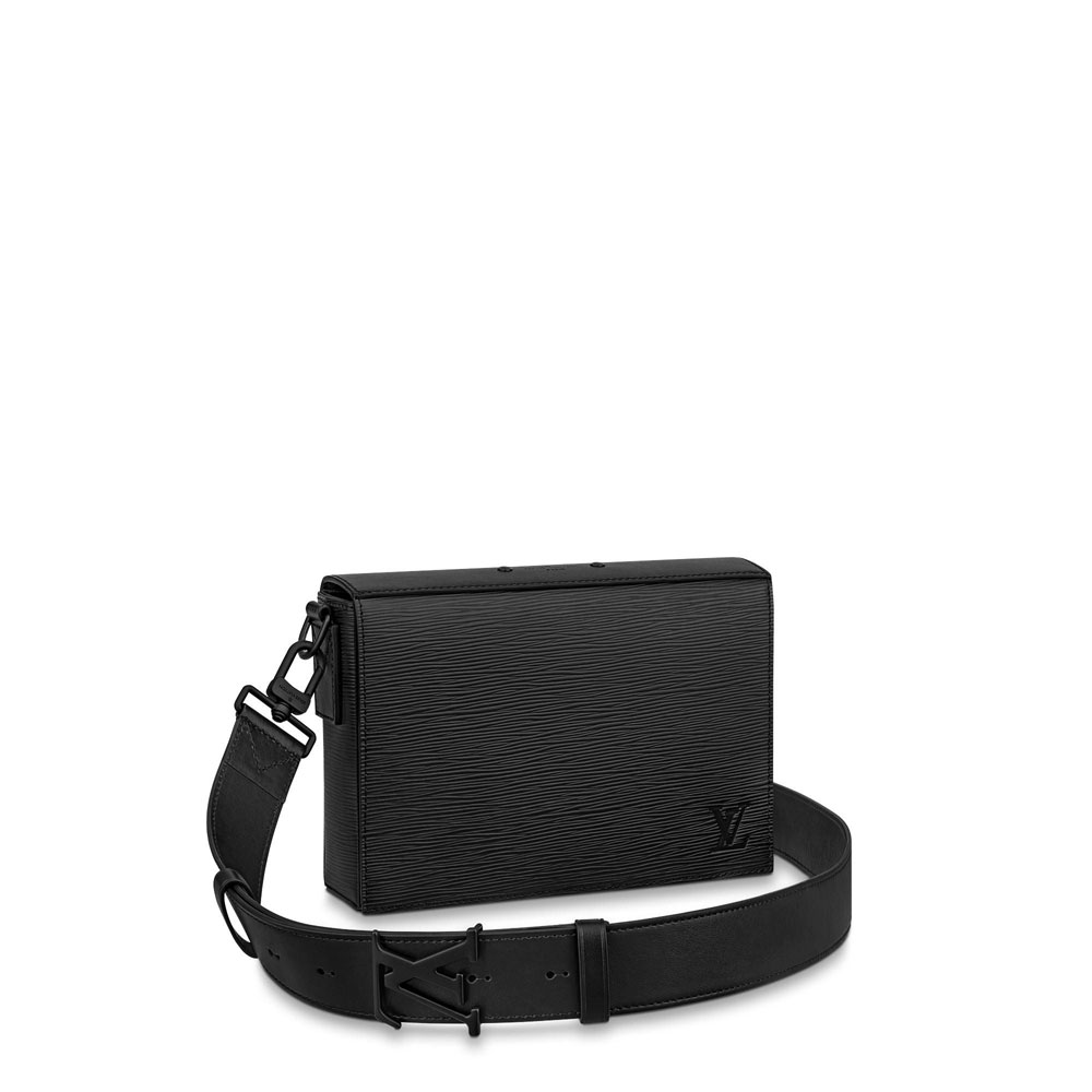 Louis Vuitton Box Messenger Epi Leather in Blue M58492