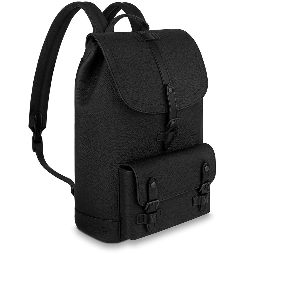 Louis Vuitton Christopher Slim Backpack Taurillon Leather M58644 - Photo-2