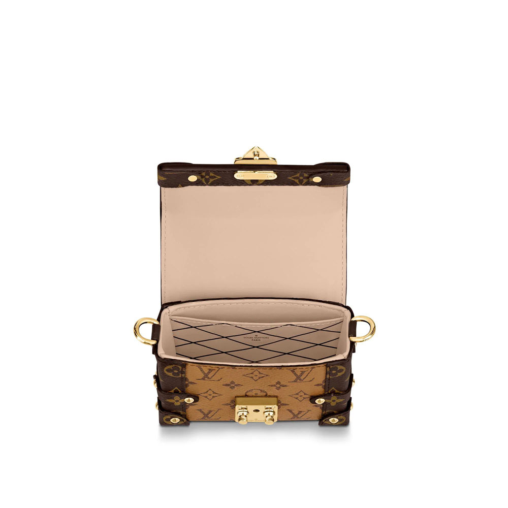 Louis Vuitton Essential Trunk Monogram Reverse Canvas in Brown M68575 - Photo-3