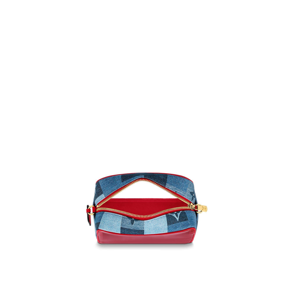 Louis Vuitton Beach Pouch Autres Toiles Monogram in Blue M68765 - Photo-3