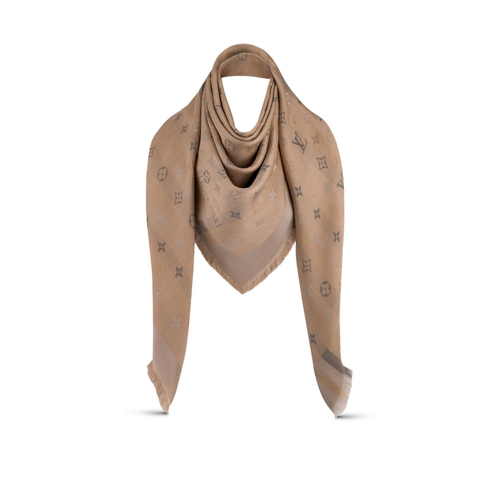 So Shine Louis Vuitton Monogram Shawl M76337