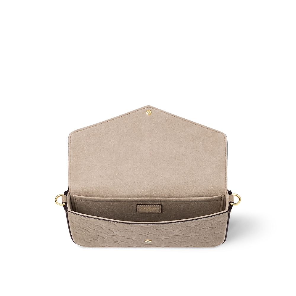 Louis Vuitton Felicie Pochette Monogram Empreinte Leather M82609 - Photo-3