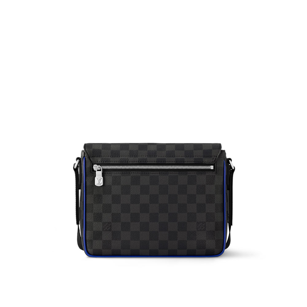 Louis Vuitton District Messenger Bag Damier Graphite Canvas in Grey N00085 - Photo-3
