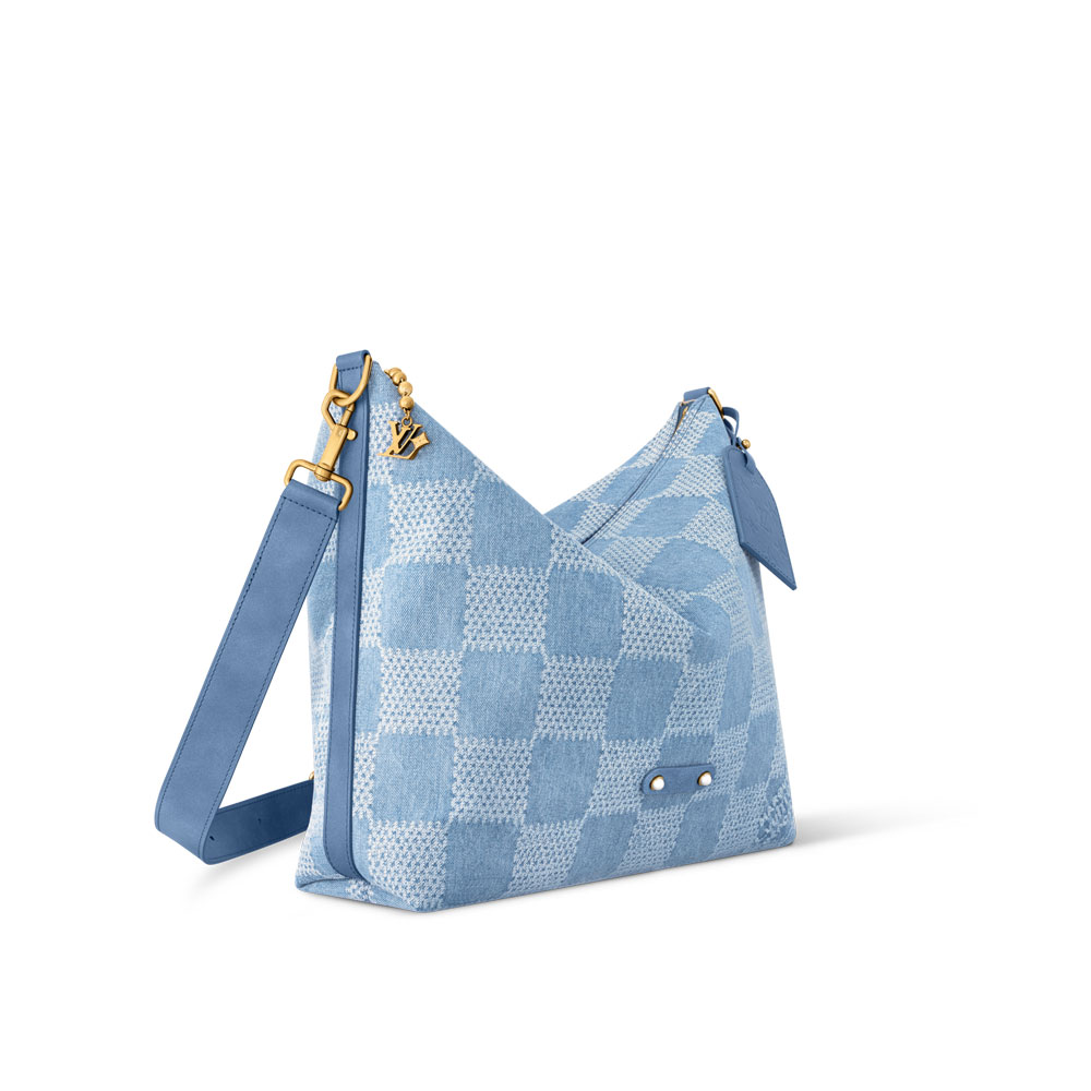 Louis Vuitton Vagabond Hobo Damier in Blue N00202 - Photo-2